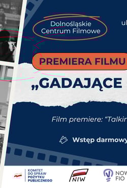 Plakat filmu Premiera filmu „Gadające Głowy Pokolenia Z” + etiudy filmowe młodych twórców