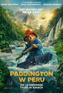 Plakat filmu Paddington w Peru (dubbing)