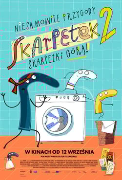 Plakat filmu Niesamowite przygody skarpetek 2. Skarpetki górą!