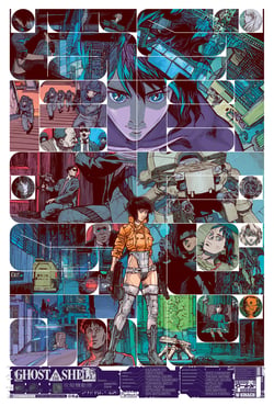 Plakat filmu Ghost in the shell