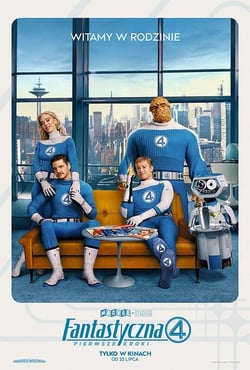 Plakat filmu Fantastyczna 4: Pierwsze kroki