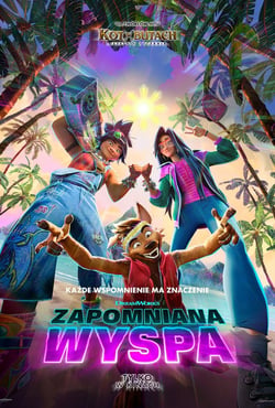 Plakat filmu Zapomniana wyspa (dubbing)