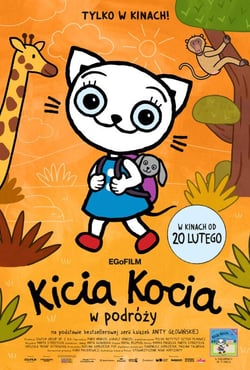 Plakat filmu Kicia Kocia w podróży