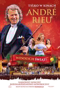 Plakat filmu Andre Rieu. Wesołych Świąt!
