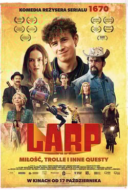 Plakat filmu LARP. Miłość, trolle i inne questy