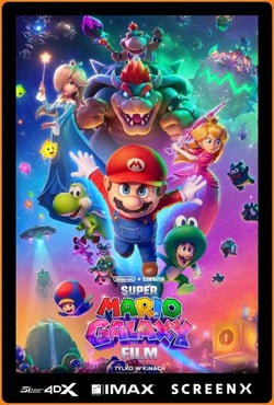 Plakat filmu Super Mario Galaxy Film (dubbing)