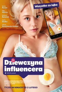 Plakat filmu Dziewczyna influencera