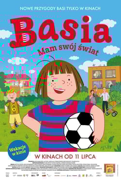 Plakat filmu Basia. Mam swój świat