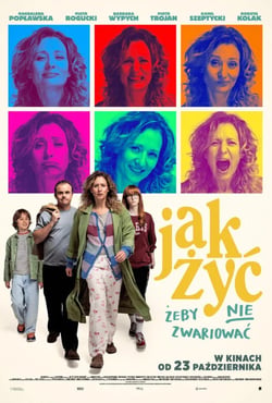 Plakat filmu Jak żyć, żeby nie zwariować