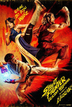 Plakat filmu Street Fighter. Uliczny wojownik