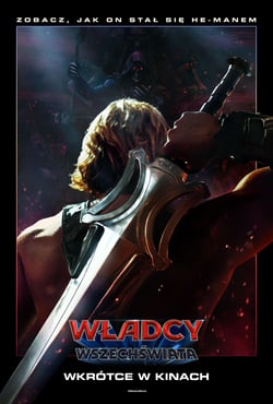Plakat filmu Władcy Wszechświata