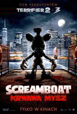 Plakat filmu Screamboat. Krwawa mysz