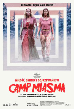 Plakat filmu Miłość, śmierć i dojrzewanie w Camp Miasma