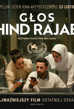 Plakat filmu Głos Hind Rajab