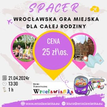 Wrocławska Gra Miejska dla całej rodziny