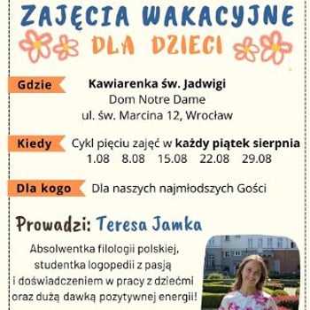Dzień wakacyjnych przygód – zajęcia wakacyjne dla dzieci