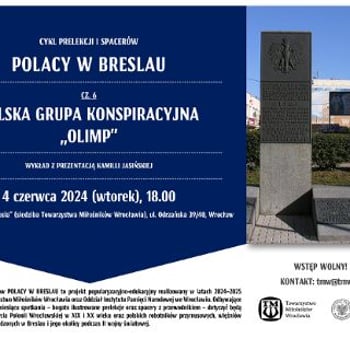 Polska grupa konspiracyjna OLIMP w wojennym Wrocławiu