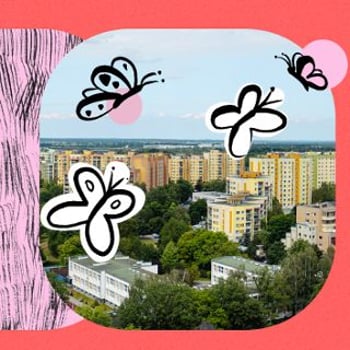 Motyle pod chmurką – warsztaty budowania osiedlowej instalacji plenerowej