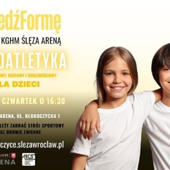 #MiedźFormę – lekkoatletyka dla dzieci [bezpłatnie]