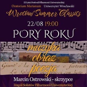 Koncert „Pory Roku – muzyka, obraz, poezja”