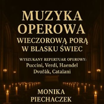 Muzyka operowa w blasku świec