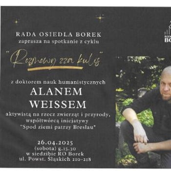 Rozmowy zza kulis: spotkanie z Alanem Weissem