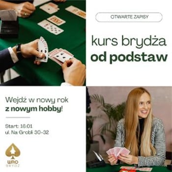 Kurs nauki gry w brydża od podstaw