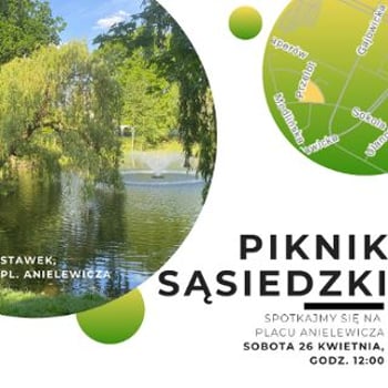 Piknik sąsiedzki na placu Anielewicza