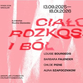 „Ciało. Rozkosz i ból”: Louise Bourgeois, Alina Szapocznikow, Barbara Falender, Chloe Piene