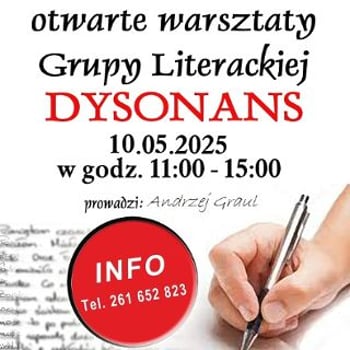 Otwarte warsztaty literackie z Andrzejem Graulem
