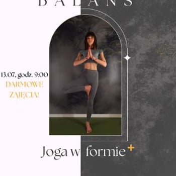 Znajdź swój balans! Darmowa joga w Studio Treningu Personalnego Forma+