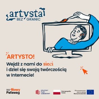 Cykl szkoleń „Artysta bez granic” – dla artystów z niepełnosprawnościami, opiekunów i techników wydarzeń kulturalnych