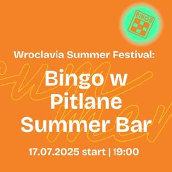 Bingo w Pitlane Summer Bar [Wroclavia Summer Festival]