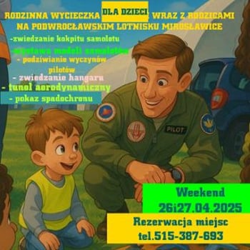 97. edycja rodzinnej wycieczki na lotnisku Mirosławice