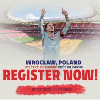 Camp Atlético de Madrid – treningi dla dzieci i młodzieży