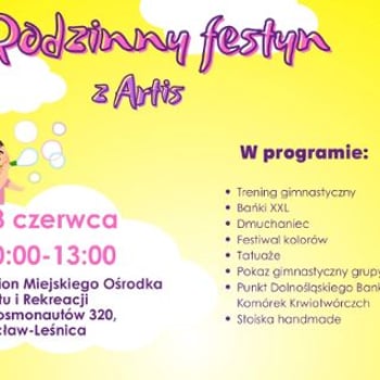 Rodzinny festyn z Artis gimnastyka artystyczna