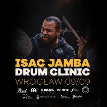 Isac Jamba – Drum Clinic. Warsztaty perkusyjne
