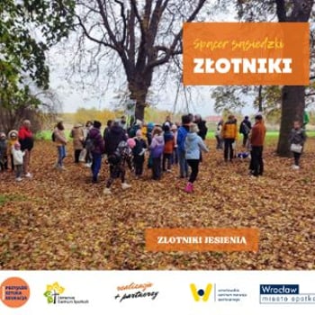 Spacer sąsiedzki - Złotniki jesienią