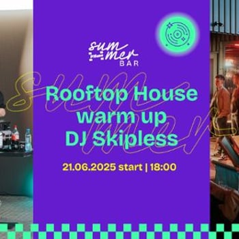 Rooftop House warm up | DJ Skipless