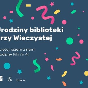 Urodziny biblioteki przy Wieczystej