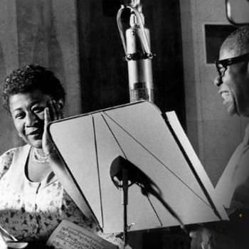 Ella Fitzgerald & Louis Armstrong by Anna Malek i Dominik Gawroński