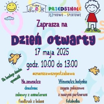 Dzień otwarty w Niepublicznym Przedszkolu Językowo-Sportowym