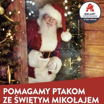CH Auchan Bielany: Wspólnie z Mikołajem zatroszcz się o ptaki zimą