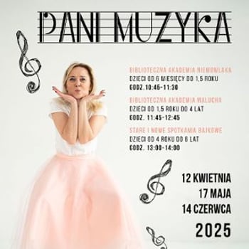 Pani Muzyka – darmowe zajęcia umuzykalniające dla dzieci