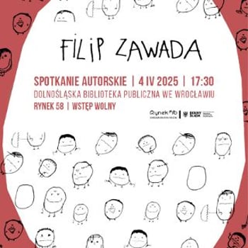 Spotkanie autorskie z Filipem Zawadą
