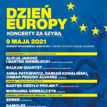 Koncerty zza szyb: Dzień Europy we Wrocławiu