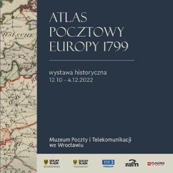 Atlas pocztowy Europy A.D. 1799