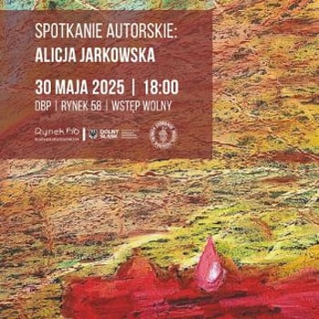 Spotkanie autorskie z Alicją Jarkowską