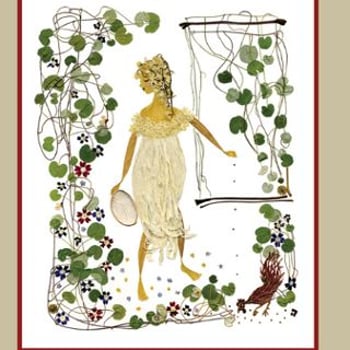 Roślinne obrazy – wystawa floral collage Elżbiety Wodały