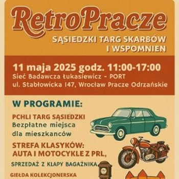 RetroPracze – Bazar Sąsiedzki na Praczach Odrzańskich